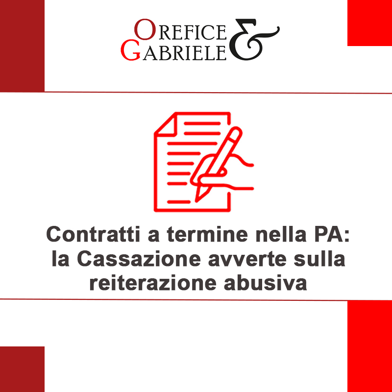 Contratti a termine nella PA