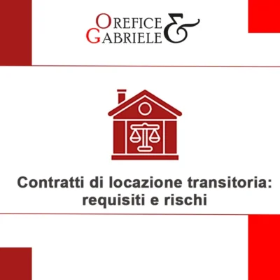 Contratti di locazione transitoria: quando la qualificazione diventa problematica